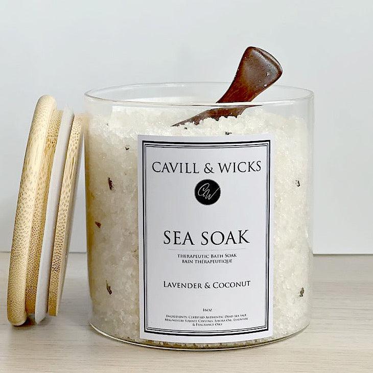 LAVENDER & COCONUT SEA SOAK - Cavill & Wicks 