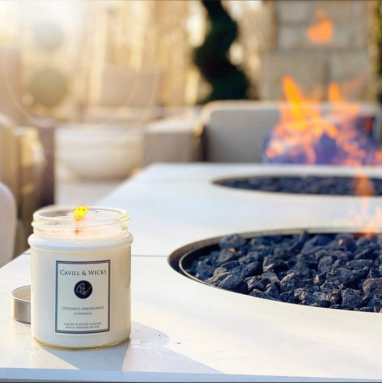 CITRONELLA COCONUT-LEMONGRASS CANDLE