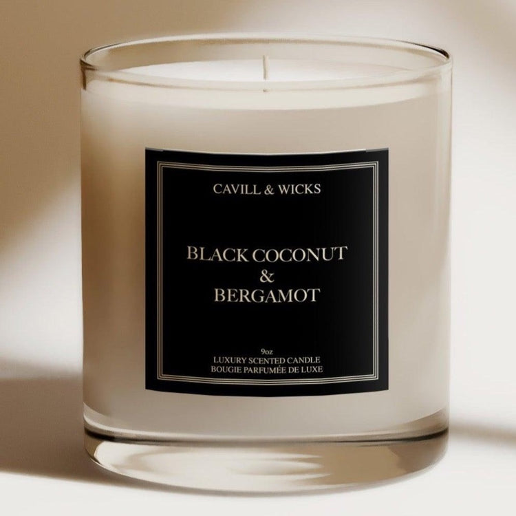 BLACK COCONUT & BERGAMOT 9oz