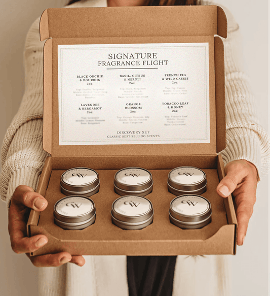 SIGNATURE DISCOVERY SET - SET OF 6 CLASSIC 2oz CANDLES
